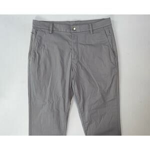 Birddogs Flat Front Stretch Tech Chino Pants. Medium Gray, Men's 34X29. EUC!